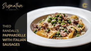 Theo Randalls Pappardelle with Italian Sausages [upl. by Onairda73]