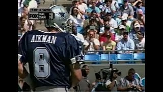 Dallas Cowboys  Carolina Panthers Week 5 2000 Part 1 [upl. by Noel]