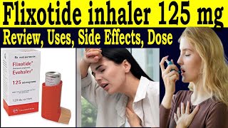 Flixotide inhaler how to use  Review flixotide inhaler  Fluticasone propionate Inhaler Uses Dose [upl. by Eniluap29]