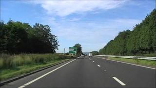 Driving On The A38 From Heathfield To Ashburton Devon England 19th August 2011 [upl. by Thgiled53]