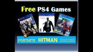 NEW HITMAN HOW TO GET GAME FOR FREE ON PS4  How To Download Free Ps4 Games 2017 [upl. by Yreffej266]