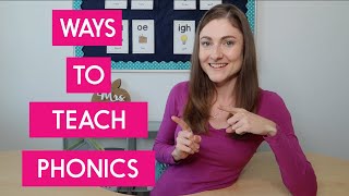 The Main Phonics Teaching Methods [upl. by Brunella]