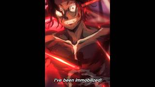 Blood demon art❤️❤️ youtubeshorts ytshorts demonslayer anime shortsvideo viral [upl. by Aicilet499]