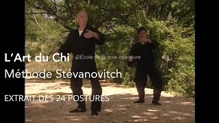 LArt du Chi Les 24 postures EXTRAIT Taï Ji Quan [upl. by Fradin]