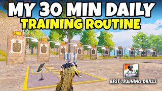 Best Training Drills to Practice Daily  Drills to Improve Close range and Aim in Bgmi  PUBG Mobile [upl. by Htevi]