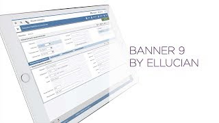 Welcome to Banner 9 by Ellucian [upl. by Noeht]