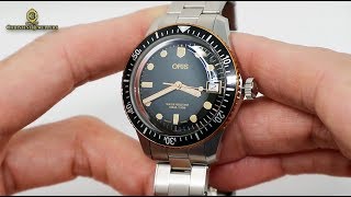 UNBOXING 3600MM ORIS DIVER 65 BLACK DIAL BRONZE TOP RING [upl. by Jessalyn]