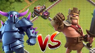 MAXED PEKKA vs MAXED KÖNIG ☆ Clash of Clans ☆ CoC [upl. by Hege]