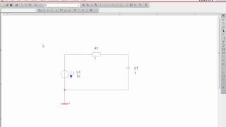 Simulation der Kondensatorladung mit PSPICEmp4 [upl. by Adnor]