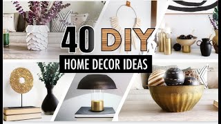 40 DIY HOME DECOR IDEAS  HACKS you Actually Want To MAKE FULL TUTORIALS [upl. by Ttegdirb]