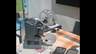 A review of the Paillard Bolex G916 Film Projector manufactured in 1937 for 95mm and 16mm movies [upl. by Anoyet480]