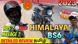 2023 Himalayan BS6 Detailed Ride Review 💥🤯  New Features  Price   Value For Money   Peri Vlogs [upl. by Ecidnac]