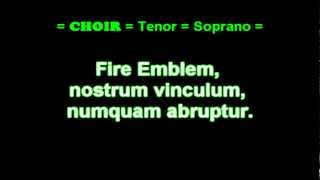 Fire Emblem Theme Super Smash Bros Brawl SSBB Latin  like Lyrics [upl. by Budd]