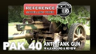 PAK40 ANTITANK GUN  WALKAROUND amp KIT REVIEW [upl. by Anahsed]