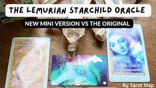 The Lemurian Starchild Oracle Mini vs the original one tarotmap lemurianstarchildoracle [upl. by Elsy]