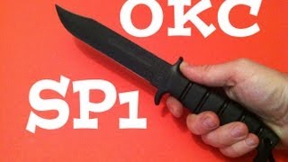 Ontario SP1 Knife Review amp Field Test [upl. by Akcirederf893]