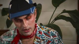 Designer Charles Jeffrey On His SS21 Collection and Lookbook  Designer Interview [upl. by Bohannon]