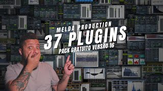 37 Plugins GRATUITOS na Nova Versão do Bundle da Melda Production [upl. by Stacie]