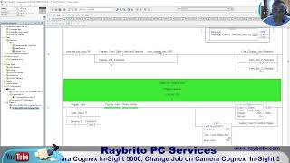 Cambiar Job en camara Cognex In Sight 5000 Change Job on Camera Cognex In Sight 5000 [upl. by Mahmoud]