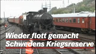 Schwedens Kriegsreserve Dampf nach fünf Jahrzehnten Stillstand  EisenbahnRomantik [upl. by Gnud131]