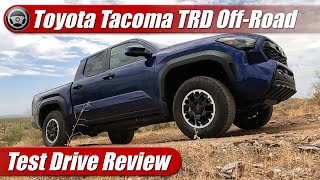 2024 Toyota Tacoma TRD OffRoad Test Drive Review [upl. by Rivy]