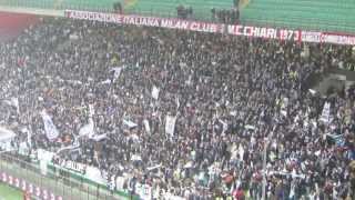 Milan  Spezia 31 7000 tifosi spezzini a San Siro 15114 Coppa Italia [upl. by Zara]