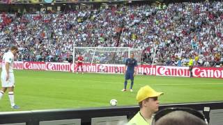 France vs England Donbass Arena Donetsk EURO 2012 [upl. by Akeit]