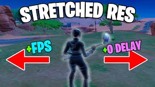 How To Get A STRETCHED RESOLUTION In Fortnite Chapter 5 Season 4 [upl. by Gherardo519]