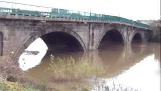 Gainsborough amp River Trent In Flood Thurs 27th Dec 2012 [upl. by Nayllij34]