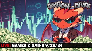 🔴Live Games amp Gains  A rare day trading stream Lets get the money  92524 [upl. by Heurlin]