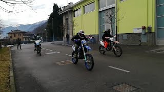 Sparo TM 125 vs Husaberg 125 vs KTM 125 [upl. by Leile]