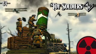 Toy Soldiers HD  01 Die epische Schlacht im Kinderzimmer  Gameplay German [upl. by Viridis352]