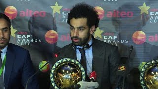 Salah retains African award to seal great day for Egypt [upl. by Jamal606]