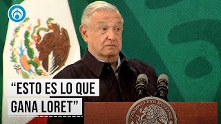 AMLO exhibió supuesto sueldo de Loret [upl. by Katrina]