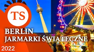 Jarmarki Bożonarodzeniowe w Berlinie  Alexanderplatz i Czerwony Ratusz 2022 [upl. by Samuella]