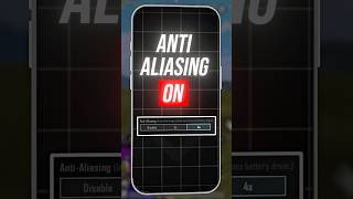 ANTI ALIASING ON VS OFF  BGMI All New Basic amp Advance SETTINGSCONTROLS  BGMI  Pubg Mobile [upl. by Ledua]