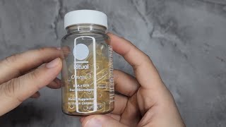 Vegan Omega 3 DHA amp EPA Science Backed Dose of DHA amp EPA Microalgae Minimal Burp Back Review [upl. by Kcinimod774]