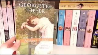 My Georgette Heyer Romance Collection  5 Favorites [upl. by Meagan]