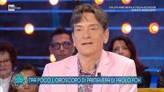 Paolo Fox e loroscopo di primavera  Da Noia ruota libera 24032024 [upl. by Nyledaj]