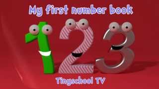 Learning numbers and counting for toddlers  My first number book [upl. by Mohn754]