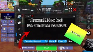 Arceus x Neo v109 For Ios No emulator needed [upl. by Bensky]