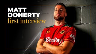 quotI feel like Im improving every single yearquot  Doherty returns to Wolves [upl. by Naehgem]