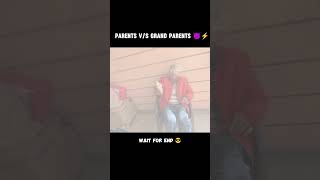 Parents VS Grand Parents 😈⚡  Sourav Joshi Vlogs 🥶 shorts [upl. by Marijo]