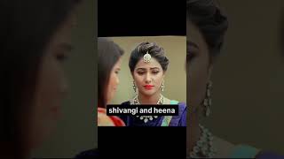 Shivangi and heena shortvideo viralvideo [upl. by Norrek436]