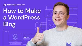 How to Make a WordPress Blog [upl. by Lodnar]