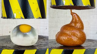 TOP 100 ITEMS UNDER HYDRAULIC PRESS Compilation [upl. by Fanechka]