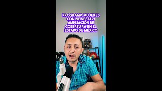 ¡Más Apoyos para Mujeres en Edomex shorts bienestar México [upl. by Chari556]