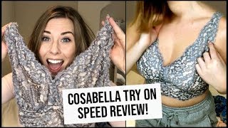 Cosabella DD Bralettes Try On Review amp Haul  xameliax Curvy Haul [upl. by Alleusnoc]