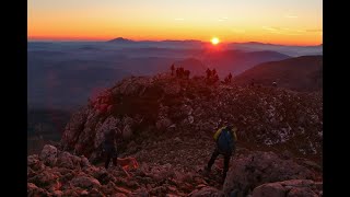 Video Innuso trekking al tramonto a monte Mufara e discesa sotto le stelle [upl. by Elyse]