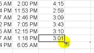 How to Solve 4 Frustrating Time Calculations in MS Excel 200 [upl. by Titus]